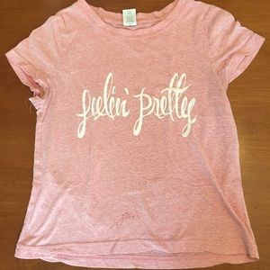 “Feelin’ Pretty” Pink Crop Top